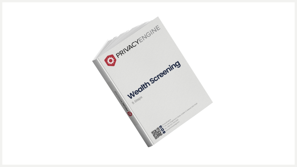 Blogpost thumbnail for "5 Steps to More Compliant Wealth Screening" by PrivacyEngine