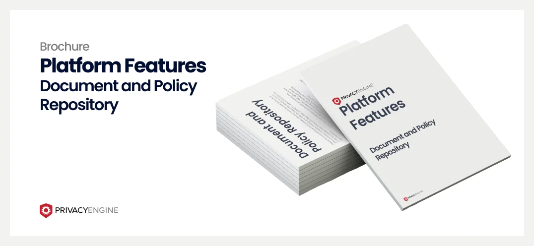 Document and Policy Repository PrivacyEngine Brochure