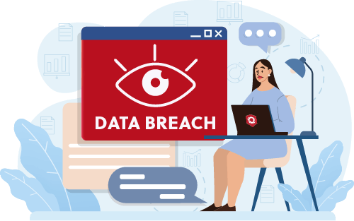 Data Breach Management Illustration