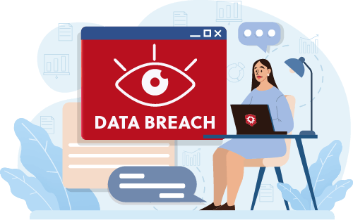 Data Breach Management Illustration
