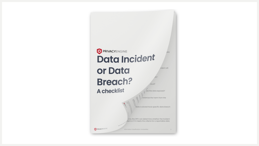 Data Incident or Data Breach_ A PrivacyEngine Checklist
