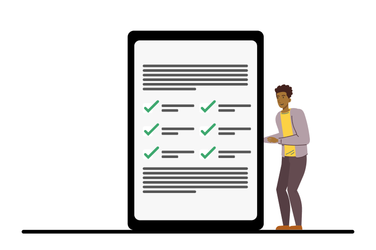 Checklist graphic