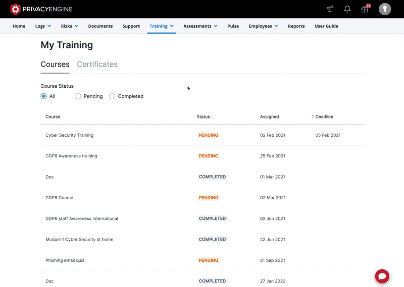Landing_Training