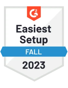 G2 Easiest Setup Fall 2023 PrivacyEngine Badge