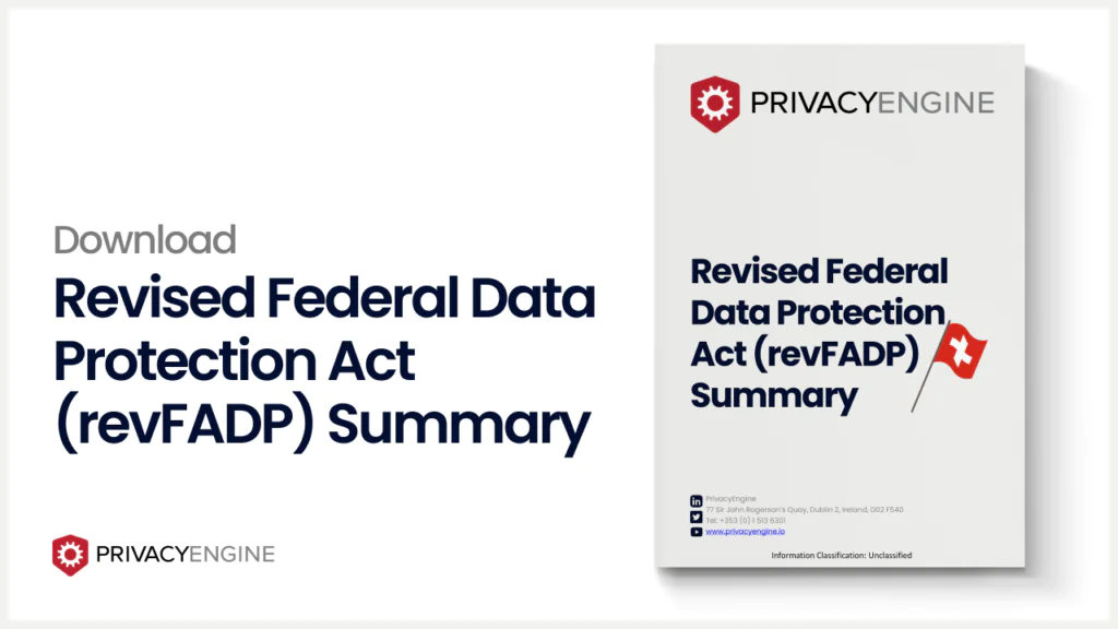 Revised Federal Data Protection Act (revFADP) Summary Document