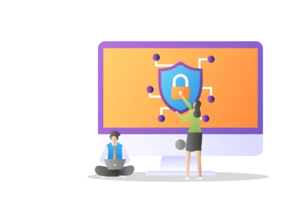 Privacy screen graphic
