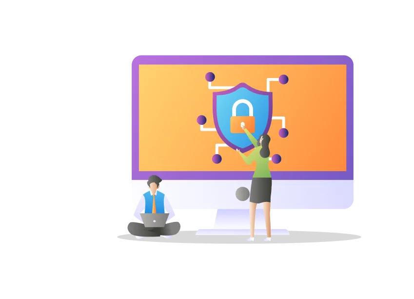 Privacy screen graphic