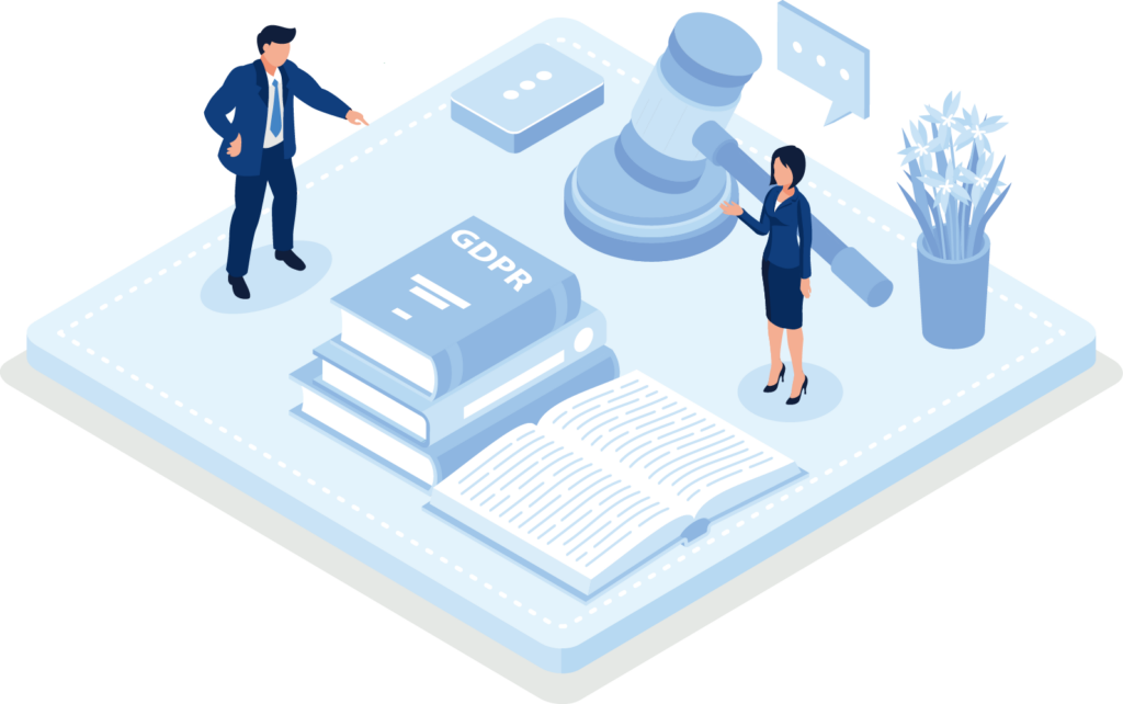 Two GDPR Consultants Discussing about DGPR