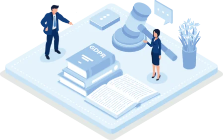 Two GDPR Consultants Discussing about DGPR