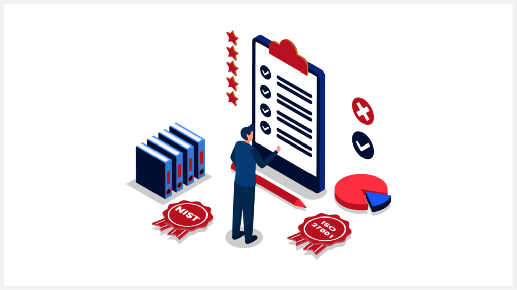 Blogpost thumbnail for "Comparing ISO 27001 and NIST: What Are the Key Differences?" by PrivacyEngine