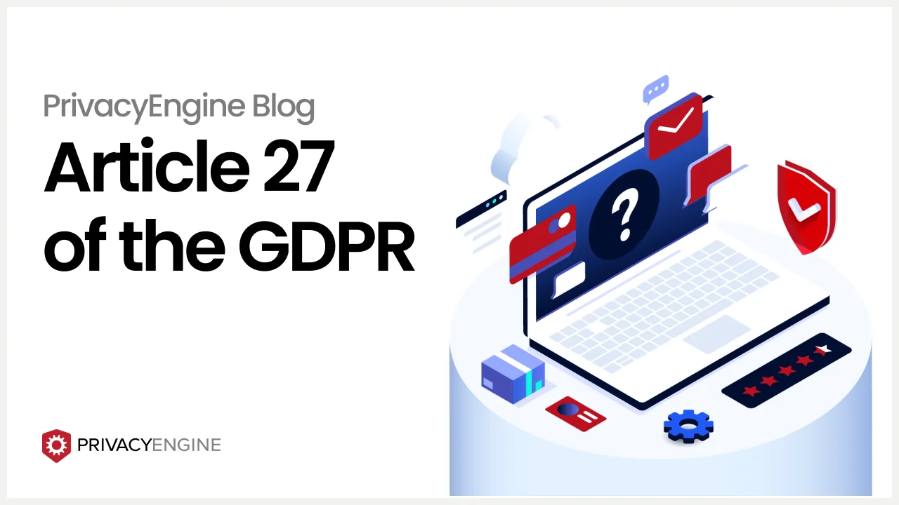 Article 27  of the GDPR
