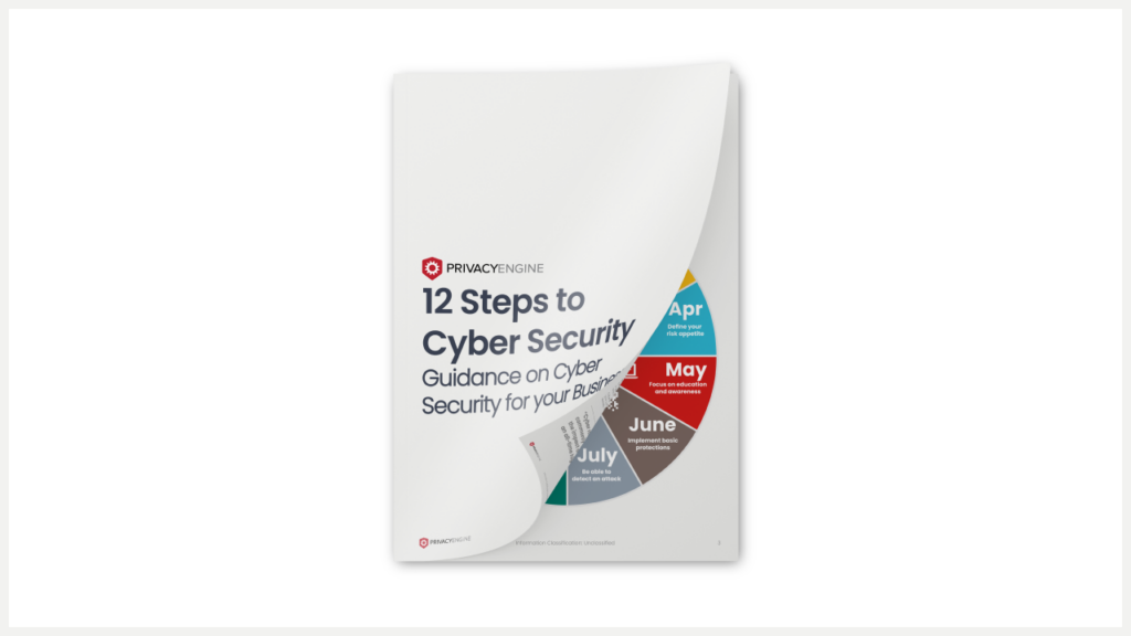 Download thumbnail for "12 Steps to Cyber Security" by PrivacyEngine