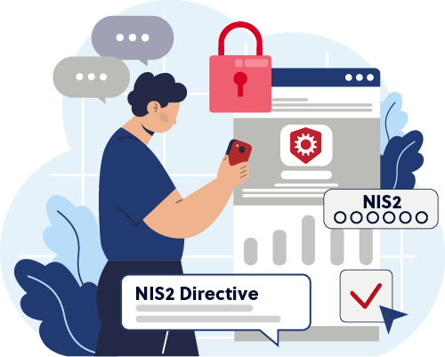 NIS2 Directive Services Illustration