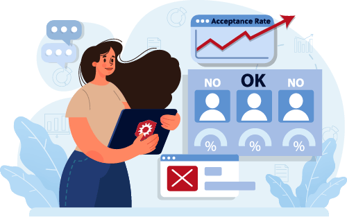 Acceptance Rate Illustration