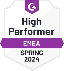 High Performer EMEA Spring 2024 PrivacyEngine G2 Badge