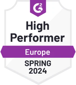 High Performer Europe Spring 2024 PrivacyEngine G2 Badge