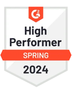High Performer Spring 2024 PrivacyEngine G2 Badge