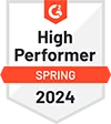 "High Performer" Spring 2024 PrivacyEngine G2 Badge