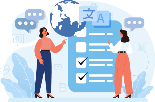 Multilingual illustration