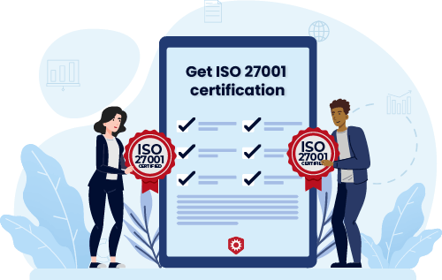 ISO 27001 Certified Illustration