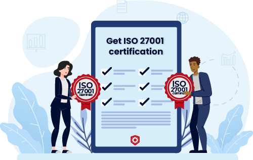 ISO 27001 Certified Illustration