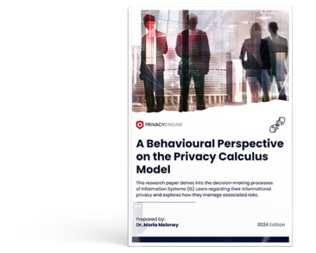 A Behavioural Perspective on the Privacy Calculus Model