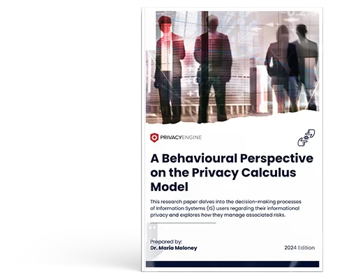 A Behavioural Perspective on the Privacy Calculus Model Illustration