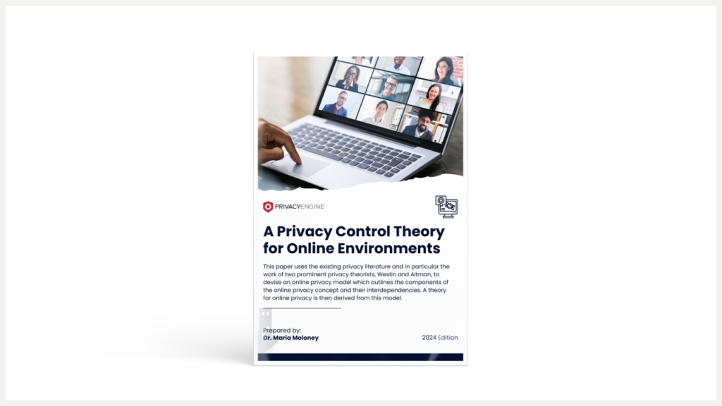 Thumbnail for the "A Privacy Control Theory for Online Environments" research paper