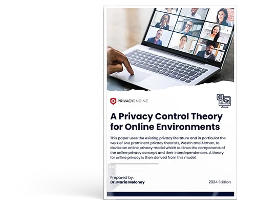A Privacy Control Theory for Online Environments Illustration