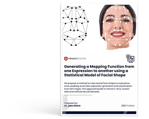 Generating a Mapping Function from one Expression to another using a Statistical Model of Facial Shape Illustration