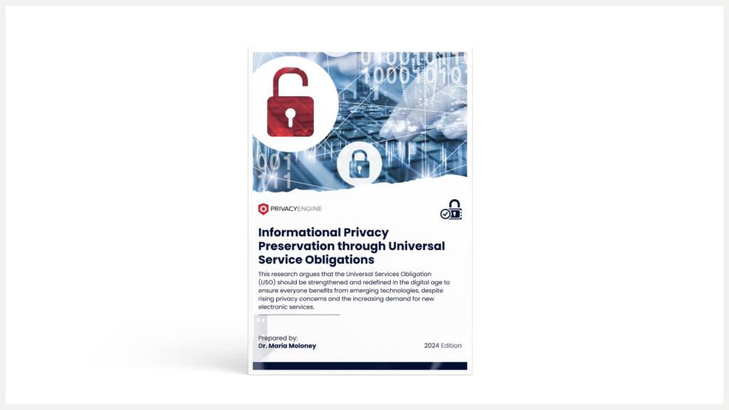 Thumbnail for the "Informational Privacy Preservation through Universal Service Obligations" research paper