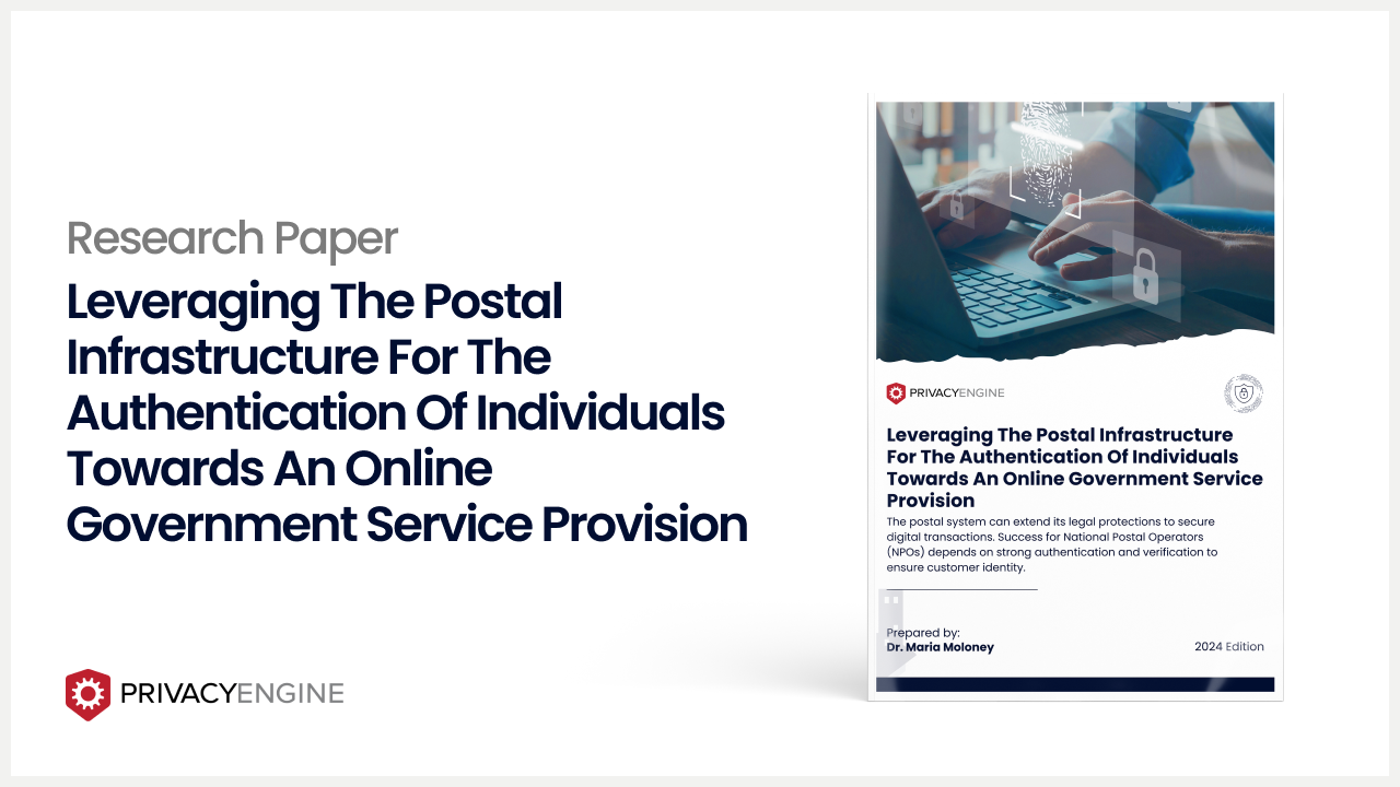 Postal Infrastructure THE POSTAL INFRASTRUCTURE THE AUTHENTICATION OF INDIVIDUALS