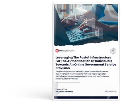 Postal Infrastructure THE POSTAL INFRASTRUCTURE THE AUTHENTICATION OF INDIVIDUALS