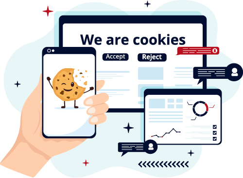 An Illustration for the blog title "Understanding Cookie Laws: A Comprehensive Guide"