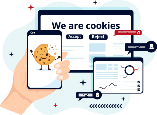An Illustration for the blog title "Understanding Cookie Laws: A Comprehensive Guide"