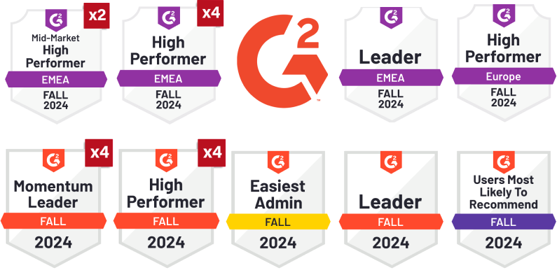 PrivacyEngine recognised by G2 as leader in 6 categories for Fall 2024