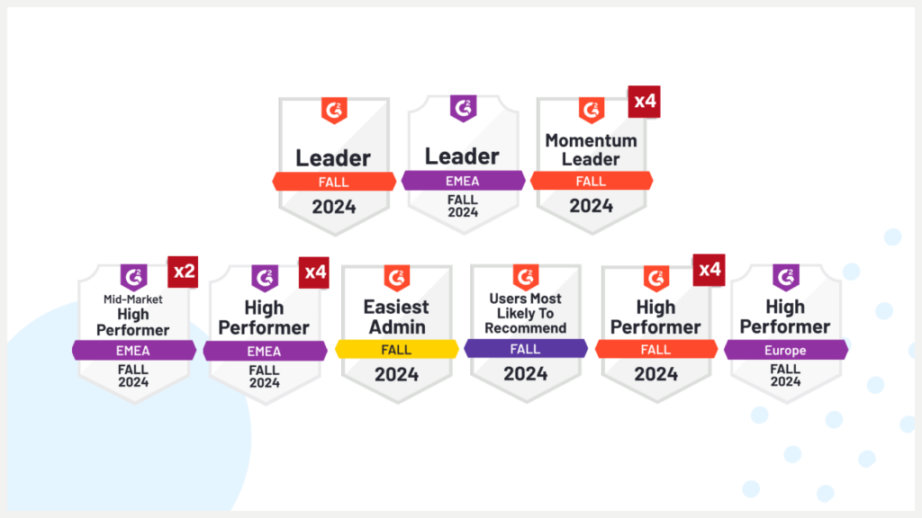 PrivacyEngine recognised by G2 as leaders in 6 categories for Fall 2024