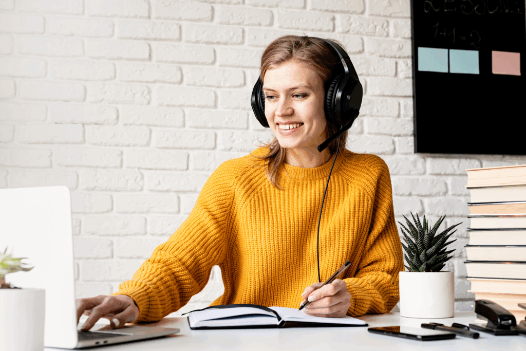 Young professional smiling happy with PrivacyEngine