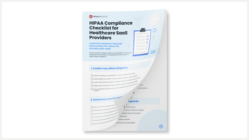 HIPAA Compliance Checklist for Healthcare SaaS Providers